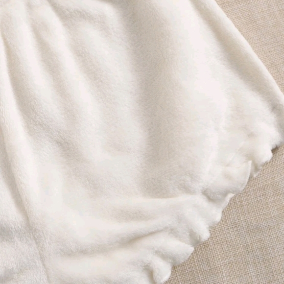 Bunny Embroidered Flannel PJ Set - Picture 3 of 7